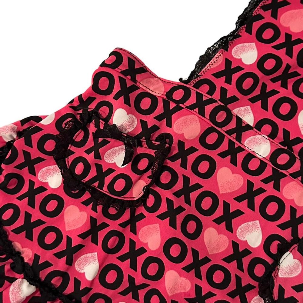 Xoxo Women's Black and Pink Dress - Picture 3 of 5